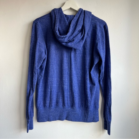 Nike blue zippered hoodie size L - Picture 2 of 7